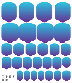 TIES   Пленка для педикюра   H-113