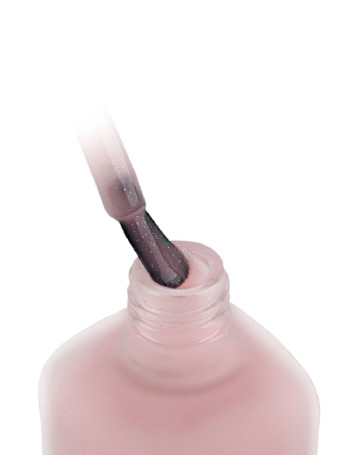 IQ BEAUTY   Gold Hardener  BLUSH   12,5мл   Укрепитель  для ослабленных и ломких ногтей с коллоидным золотом