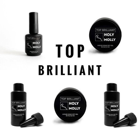 HOLY MOLLY   Топ без л/с   Top   BRILLIANT   30мл   (шайба)