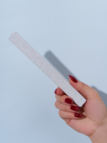 ALGEBRA BEAUTY   HARD GRAY   Тонкие   L Plus   #240   (50шт)   Сменные  файлы для пилки без подложки