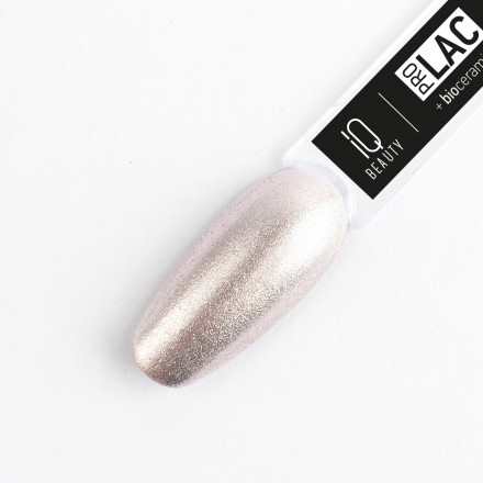 IQ BEAUTY   Лак для ногтей с биокерамикой   12,5мл   Prolac ALUMINIUM PEONY   #099