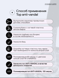 ЛУИ ФИЛИПП   Топ антивандальный без л/с  Top ANTI-VANDAL   50г