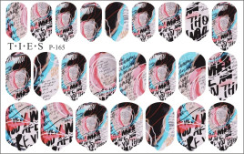 TIES   Пленка для маникюра   P-165