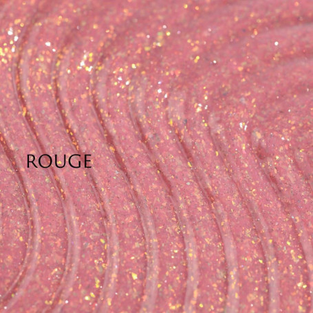 ALTA NIVELO   Гель для моделирования с шиммером   Gel Black   ROUGE   15г