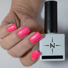 ALTA NIVELO   Гель-лак неоновый с поталью   10мл   ECSTASY   #216