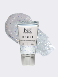 NAIL REPUBLIC   PolyGel QUARTZ   #13   30г   Полигель с шиммером