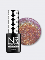 NAIL REPUBLIC   Гель-лак кошачий глаз   10мл   Wow-Meow CAT   #074