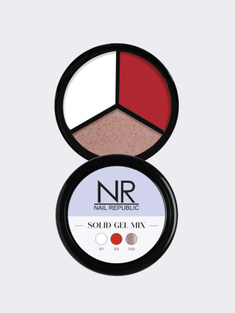 NAIL REPUBLIC   Твердые гель-лаки SOLID GEL MIX, Pallete 13 (001,205,1063)