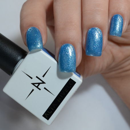 ALTA NIVELO   Гель-лак неоновый с поталью   10мл   ECSTASY   #217