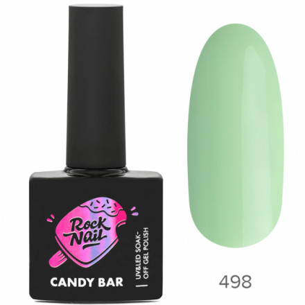 ROCK NAIL Гель-лак Candy Bar 498 Pudding At The Pool