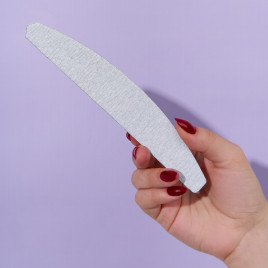 ALGEBRA BEAUTY HARD GRAY Тонкие XL #180 (50шт) Сменные файлы для пилки без подложки