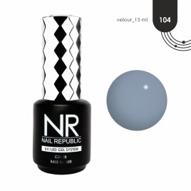 NAIL REPUBLIC   Base VELOUR   #104   15мл   База камуфлирующая цветная