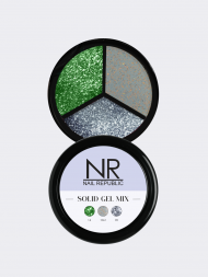 NAIL REPUBLIC   Твердые гель-лаки SOLID GEL MIX, Pallete 14 (flash 14,1061,flash 05)