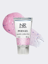 NAIL REPUBLIC   PolyGel QUARTZ   #15   30г   Полигель с шиммером