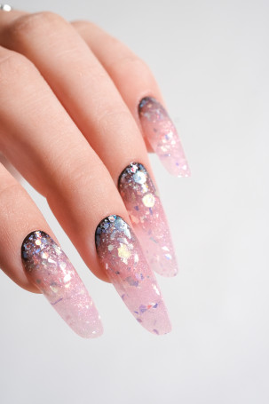 NAIL REPUBLIC   PolyGel QUARTZ   #15   30г   Полигель с шиммером