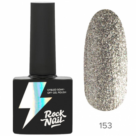 ROCK NAIL Гель-лак Basic 153 Champagne