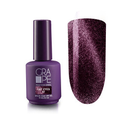 GRAPE Гель-лак кошачий глаз CAT EYES 15мл №07