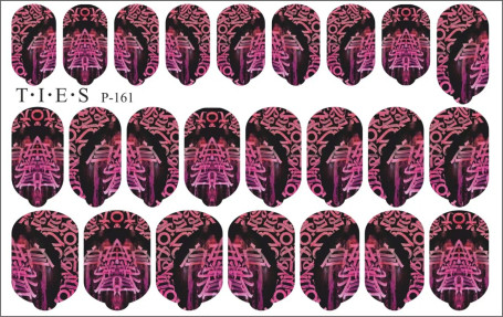 TIES   Пленка для маникюра   P-161