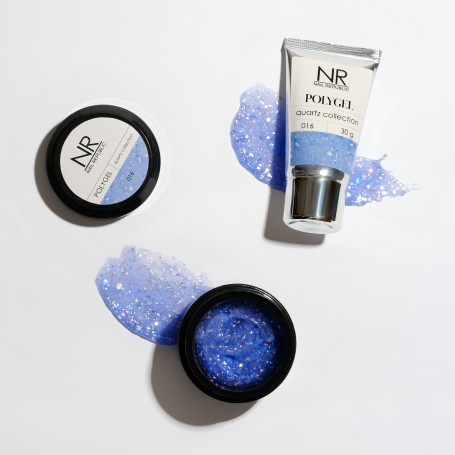 NAIL REPUBLIC   PolyGel QUARTZ   #16   30г   Полигель с шиммером