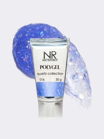 NAIL REPUBLIC   PolyGel QUARTZ   #16   30г   Полигель с шиммером