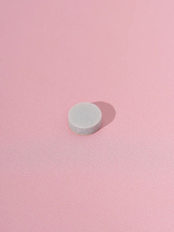 ALGEBRA BEAUTY   SOFT WHITE   Спонж   S (15мм)   (25шт)   Сменные файлы-бафы для педикюрного диска