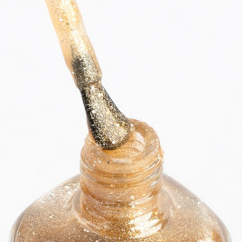 IQ BEAUTY Prolac #104 RICH GOLD 12,5мл Лак для ногтей с биокерамикой с шиммером