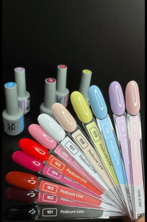 UNO   PEDICURE LINE   #109   8мл (8г)   Гель-лак однофазный для педикюра