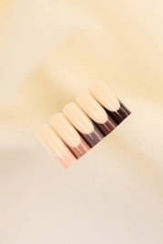 ALTA NIVELO Gel Black СГУЩЕНОЕ МОЛОКО 15г Гель для моделирования средне-жидкий с сухоцветами