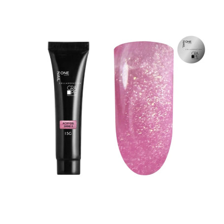 ONE NAIL   AcryGel SHINE   #05   15г   Акригель с шиммером