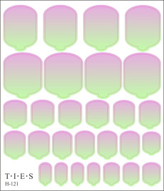 TIES   Пленка для педикюра   H-121