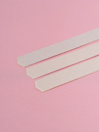 ALGEBRA BEAUTY SOFT WHITE Тонкие S #150 (50шт) Сменные файлы для пилки без подложки