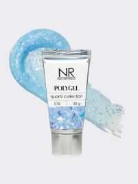 NAIL REPUBLIC   PolyGel QUARTZ   #18   30г   Полигель с шиммером