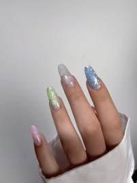 NAIL REPUBLIC   PolyGel QUARTZ   #18   30г   Полигель с шиммером