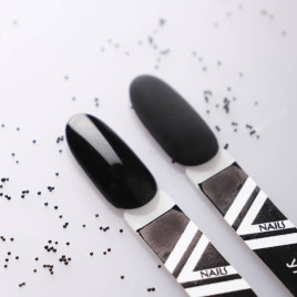 VOGUE NAILS   Гель-лак  10мл  УЛЬТРА-ЧЕРНЫЙ