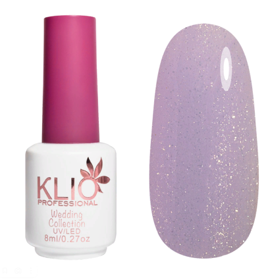KLIO  Камуфлирующая база  с шиммером  8мл  Base  WEDDING   №02