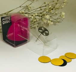 STALEKS PRO PODODISC EXPERT основа диск M метал (20 мм) 180 грит в комплекте со сменными файлами 5шт