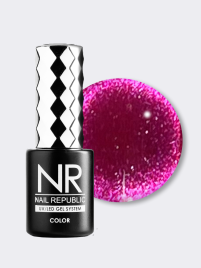 NAIL REPUBLIC CAT #092 Northern Lights 10мл Гель-лак кошачий глаз