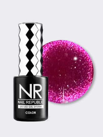 NAIL REPUBLIC   Гель-лак кошачий глаз   10мл   Northern Lights CAT   #092