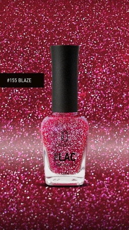 IQ BEAUTY   Prolac   #155 BLAZE BLAZE   12,5мл   Лак для ногтей с биокерамикой светоотражающий