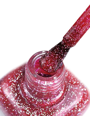 IQ BEAUTY   Prolac   #155 BLAZE BLAZE   12,5мл   Лак для ногтей с биокерамикой светоотражающий