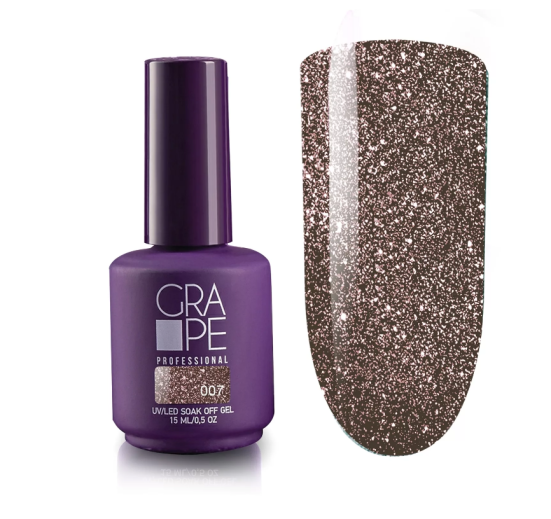 GRAPE  Гель-лак светоотражающий  15мл   №07