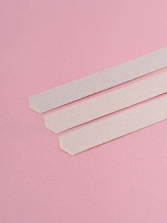 ALGEBRA BEAUTY   SOFT WHITE   Тонкие   S   #240   (50шт)   Сменные  файлы для пилки без подложки