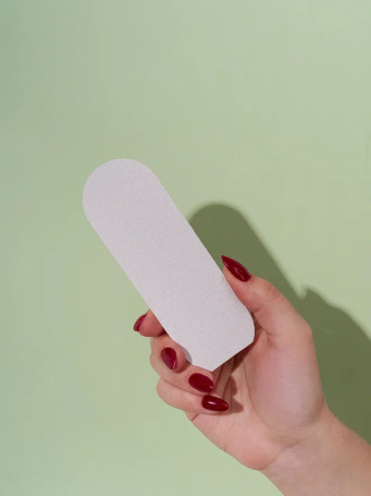 ALGEBRA BEAUTY   SOFT WHITE   Для педикюрной терки   M   #80   (50шт)   Сменные  файлы для пилки без подложки