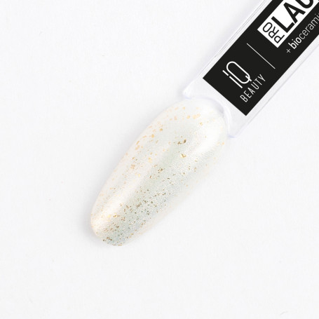 IQ BEAUTY   Prolac   #107 LIKE CHAMPAGNE   12,5мл   Лак для ногтей с биокерамикой с поталью