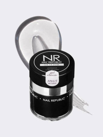 NAIL REPUBLIC   Gel CLASSIC   #01/1   30г (с помпой)   Гель  для моделирования жидкий   (СНЯТО)