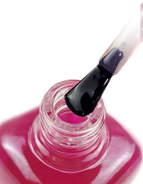 IQ BEAUTY Glossy Tint Nails PINK GLASS 12,5мл Лак-тинт для ногтей с AHA-кислотами