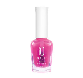 IQ BEAUTY Glossy Tint Nails PINK GLASS 12,5мл Лак-тинт для ногтей с AHA-кислотами