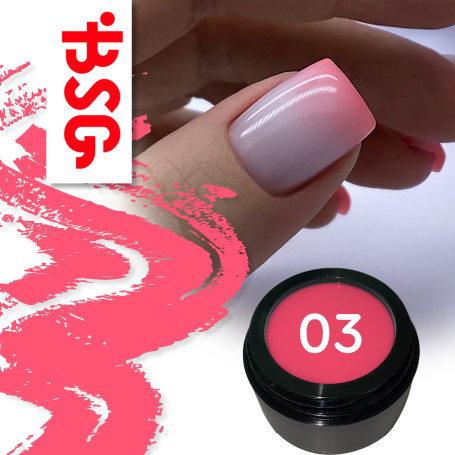 BSG   ПОЛИЖЕЛЕ   #03   13г (банка)   Полигель неоновый