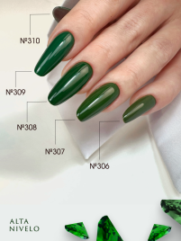 ALTA NIVELO   #306 ИЗУМРУД   10мл   Гель-лак