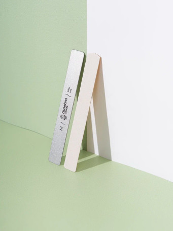 ALGEBRA BEAUTY   SOFT WHITE   Тонкие   M   #150   (50шт)   Сменные  файлы для пилки без подложки